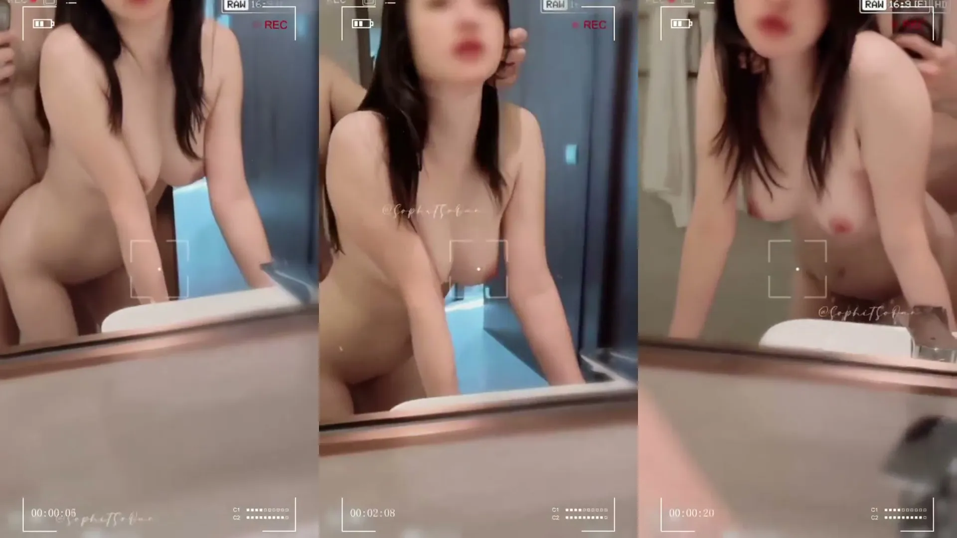 คลิปหลุดมาใหม่ คลิปโป๊ สาวหน้าตาดีท่าหมาหน้ากระจก เย็ดไปถ่ายไปฟิน