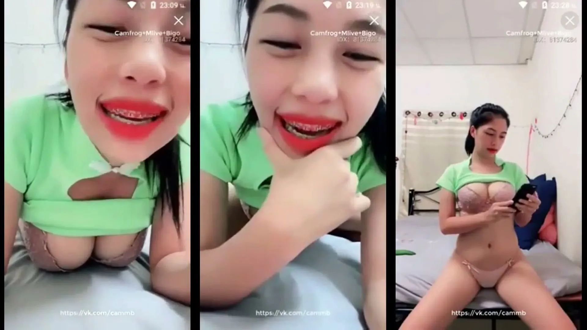 คลิปหลุดมาใหม่ Mlive ไลฟ์สดเขี่ยหีด้วยแตงกวา ช่วยตัวเองครางลั่น