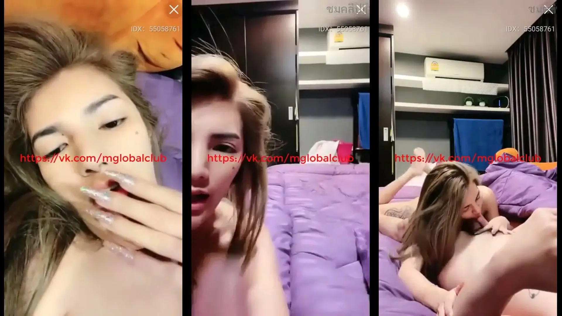 คลิปหลุดมาใหม่ น้ำผึ้ง ศรุตา แหกหีรอผัววอร์มเครื่อง แล้วเย็ดท่าหมาแตกใน