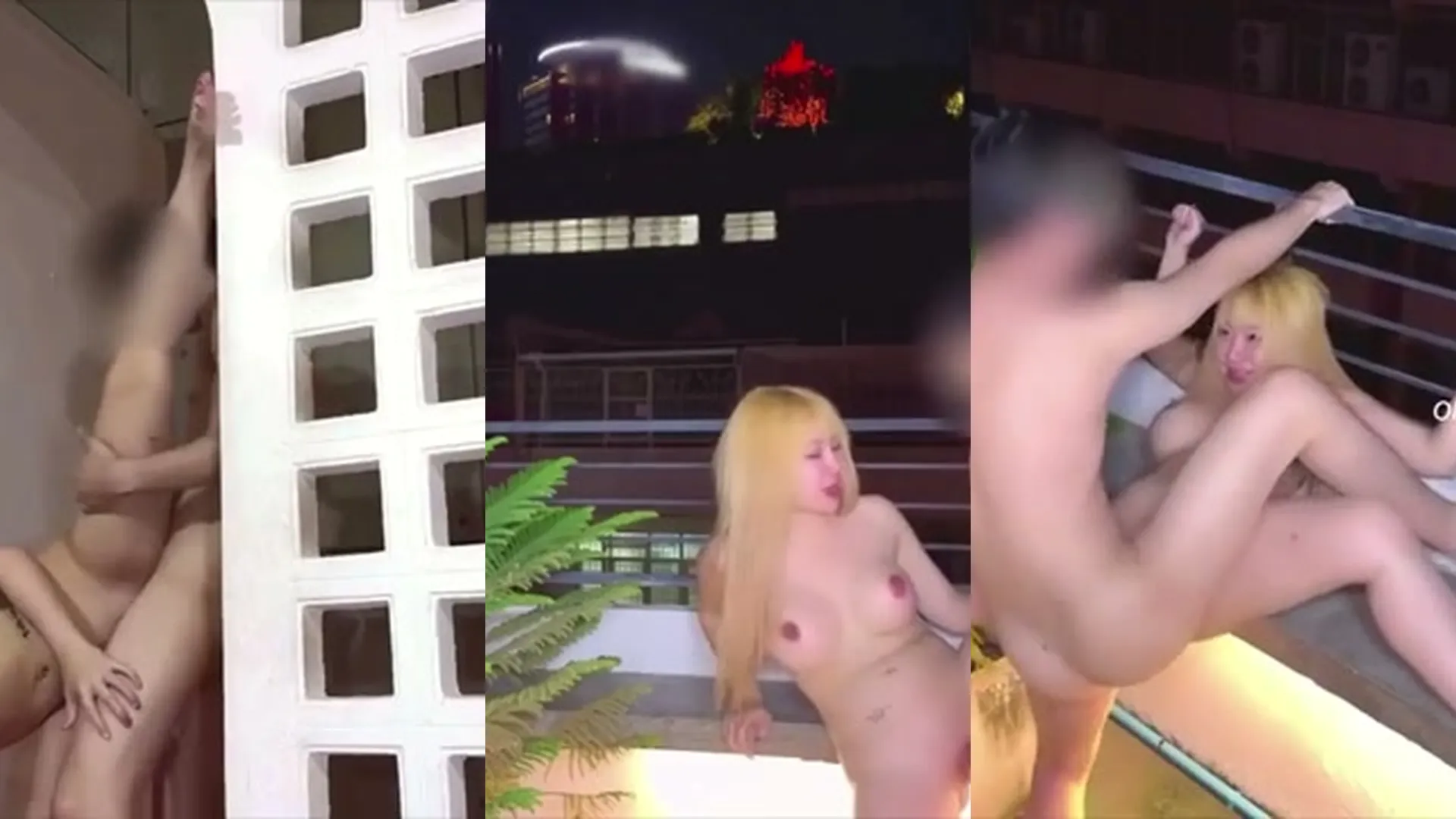 คลิปxxx คลิปหลุดทางบ้าน น้องเอิร์น EarnAriya42 สาวช่างกลเย็ดดาดฟ้าขอนแก่นผมทองเย็ดสดไม่ใส่ถุง